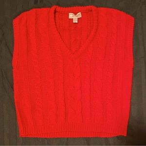 Vintage Women’s Sleeveless Sweater Vest